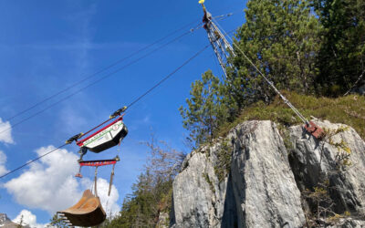 Materialseilbahn Kandersteg